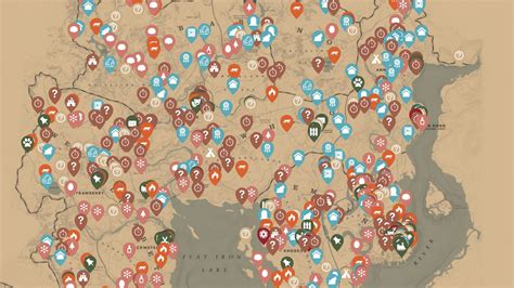 rdr2 map single player|Interactive Red Dead Redemption 2 Map .